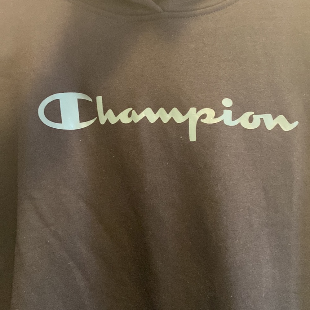 🆕 Black Women’s Champion Hoodie, Size XXL - Picture 2 of 7